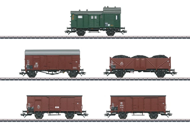 LOT 6 WAGONS Marchandises ROCO EUR 6,00 - FR
