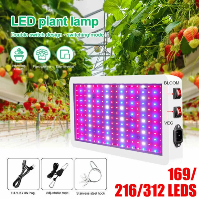 IP65 LED Grow Light Growing Lamp Full Spectrum for Indoor Hydroponic Plant