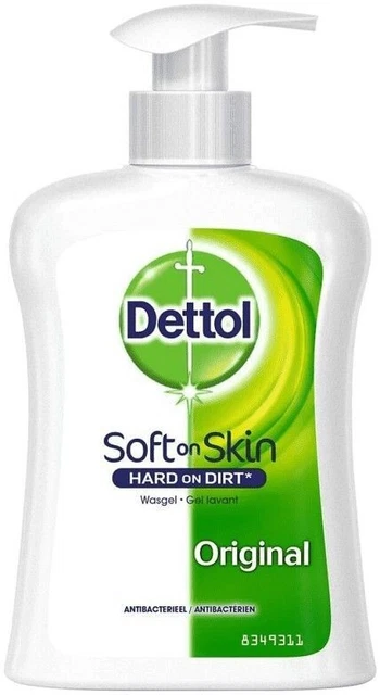 Bomba de jabón de mano Dettol - original 250 ml