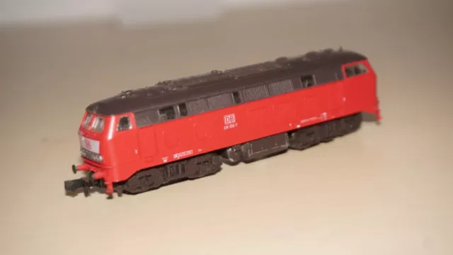 RF28/1/2] Fleischmann piccolo 7235 Diesellok Baureihe 218 362-2 -Spur N