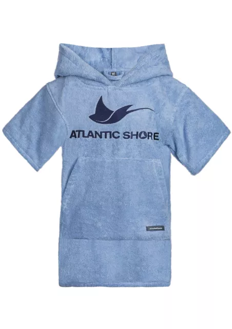 Atlantic Shore | Surf Poncho ➤ Bademantel / Umziehhilfe ➤ für Kids ➤ Light Blue