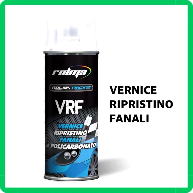 Vernice Spray Trasparente Lucida Per Fari Auto Rinnova Rigenera Fanali - Foto 9