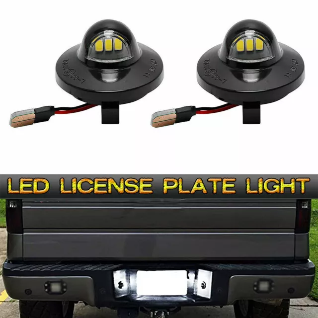 Weiß LED Kennzeichenbeleuchtung Für Ford F-150 F-250 F-350 Expedition Explorer q