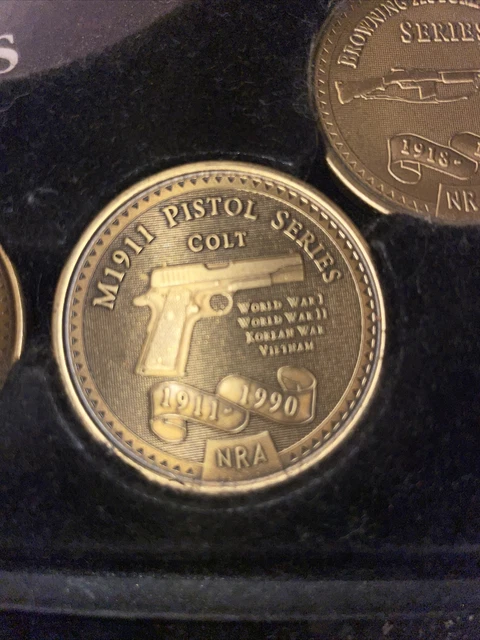 NRA CLASSIC COLLECTORS Series Coins Vintage Guns Weapons $35.00 - PicClick