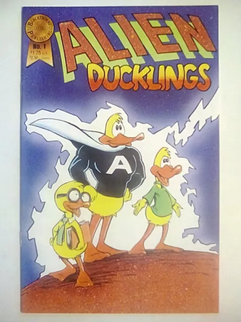 Alien Ducklings 1 2 NM- to NM (Blackthorne Publishing)
