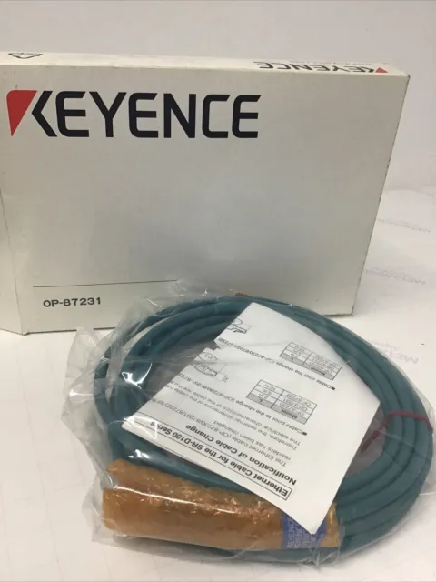 Keyence Ethernet Cable OP-87231 ref193