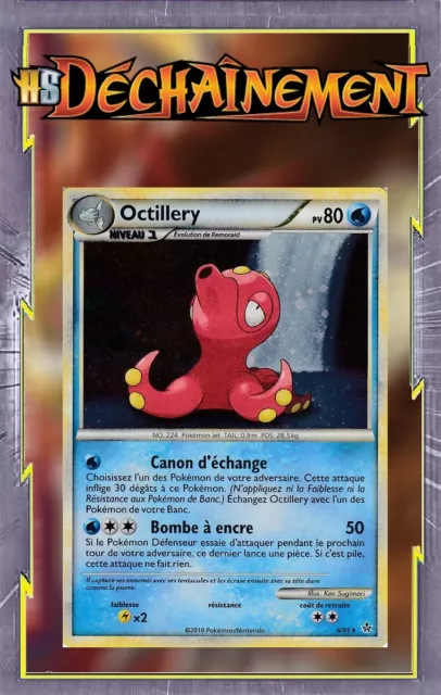 Octillery Holo - HS02:Déchainement - 6/95 - Carte Pokemon Française