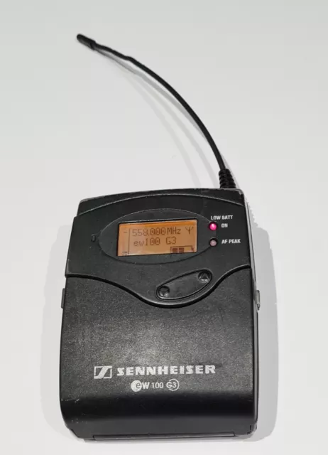 Sennheiser SK100 G3 Transmitter A-BAND 516-558 MHz