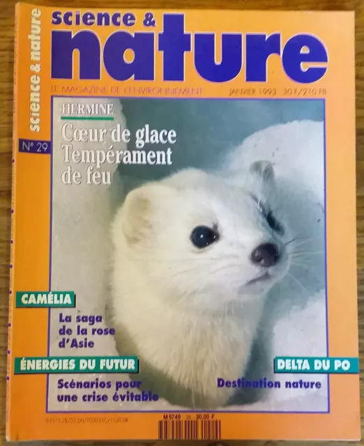 Revue Science et Nature n° 29 janvier 1993