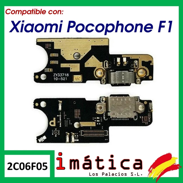 Platte Laden- Für Xiaomi Pocophone F1 Connector Anschluss USB Antenne Mikrofon