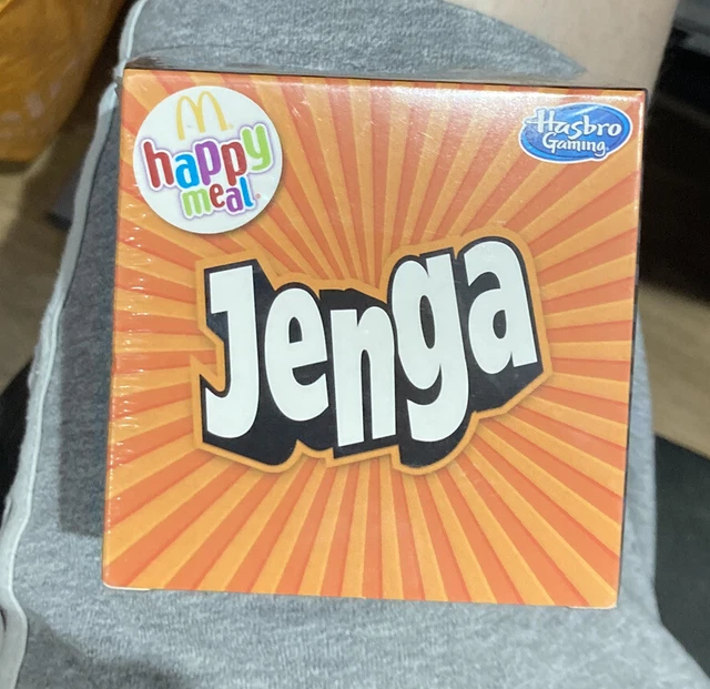 HASBRO GAMING MINI JENGA McDONALDS HAPPY MEAL TOY BRAND NEW & SEALED £4