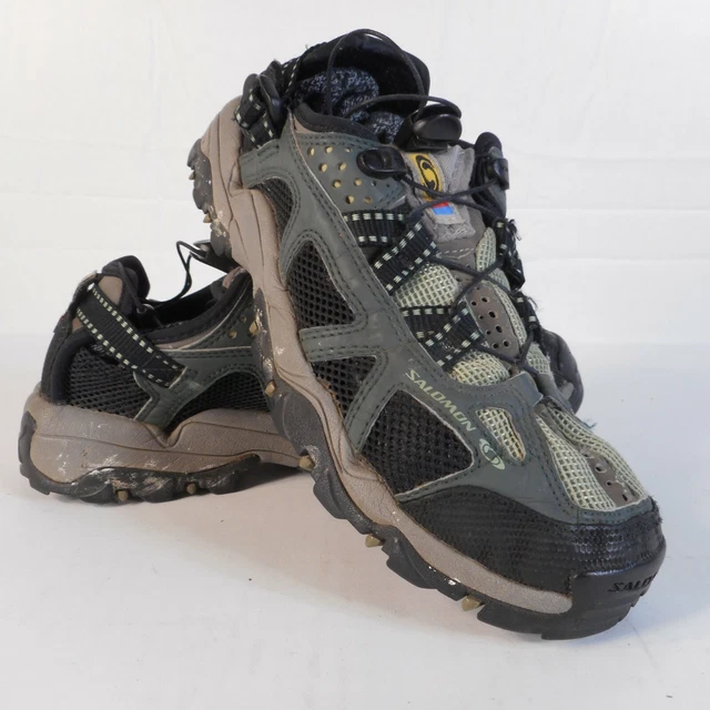 SALOMON CONTAGRIP YS8 643001 Water Hiking Trail Shoes Womens Size