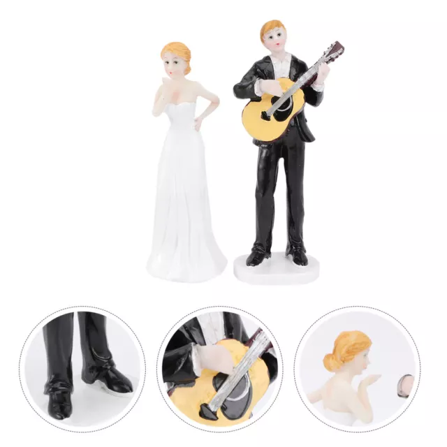 Wedding Couple Cake Topper Bride Groom Figures Centerpieces Engagement
