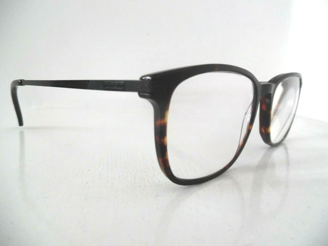UNISEX BARBOUR HAVANA Brown Pewter Oval Eye Glasses 1705M TORT