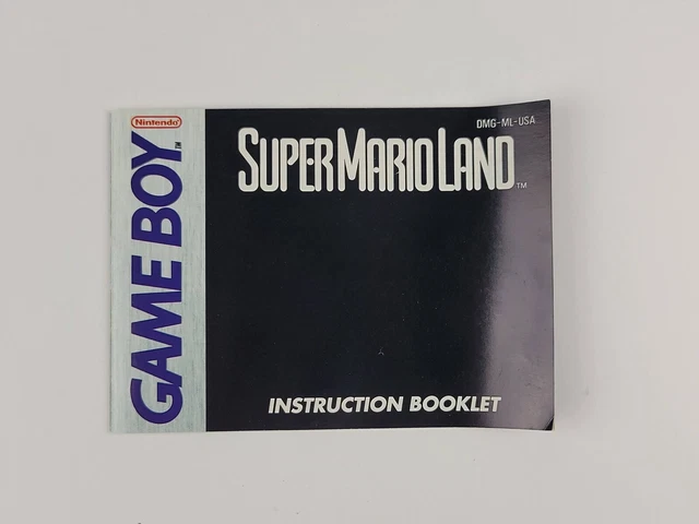 Livret / Manuel Game Boy D'origine - Occasion état Correct - Pour Collectionneurs Nintendo