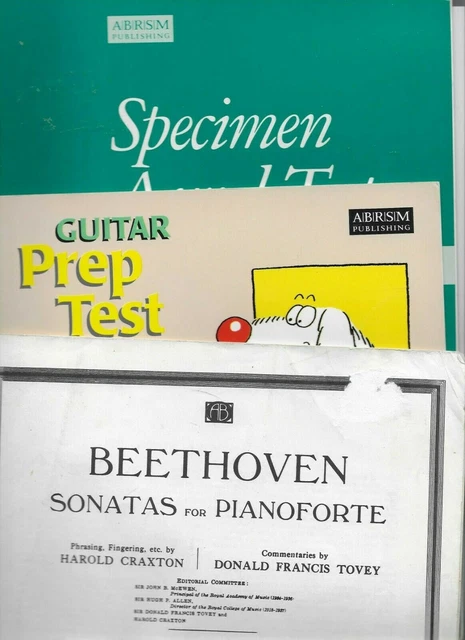 ABRSM Music Book Collection - mostly piano, various grades