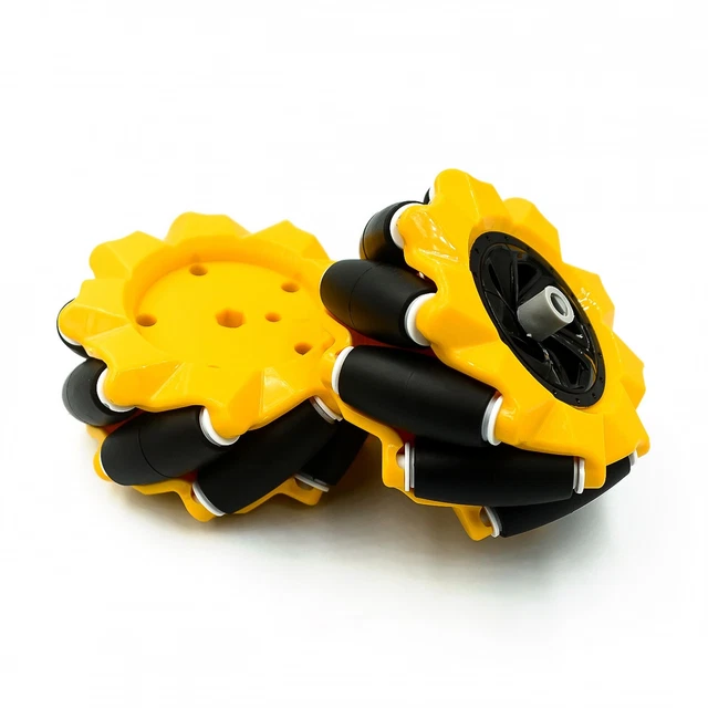 2 pz. ruote nuove di zecca Smart Robot 1 kit ABS/Gomma forma ruota artificiale
