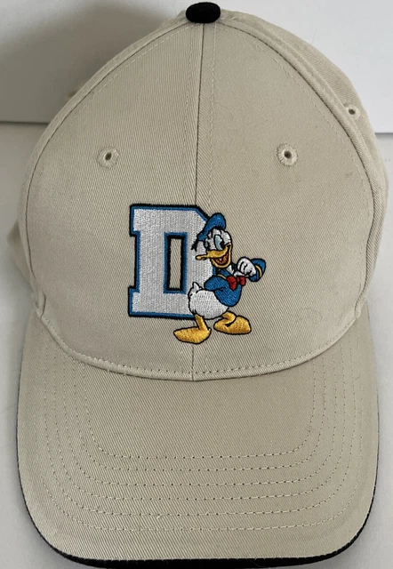 Disney DONALD DUCK Snapback HatEmbroidered Duck Parks Never Worn Rare!