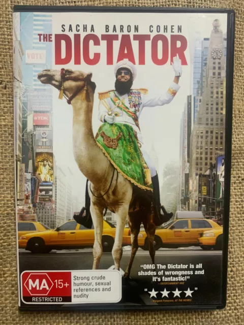 DVD Movie Film R4 Comedy Funny Humor -THE DICTATOR SACHA BARON COHEN