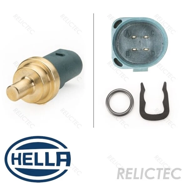 WATER COOLANT TEMPERATURE Sensor Audi VW Skoda Seat FordA4,A6,PASSAT