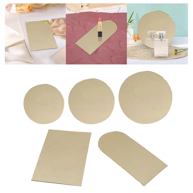 Accesorios fotográficos de 3 piezas, cuencos de espejo decorativos,
