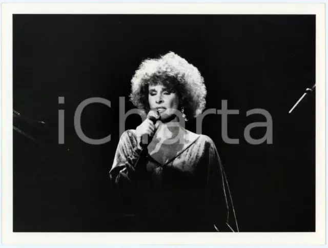 1985 ca ITALIA MUSICA - Ornella VANONI Ritratto della cantante - Foto 24x18 (10)