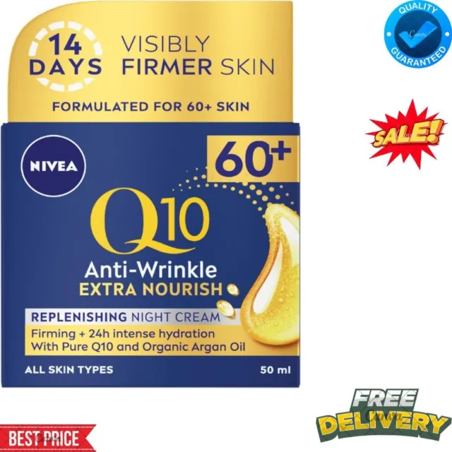 NIVEA Q10 Anti-Wrinkle Mature Night Cream 50ml