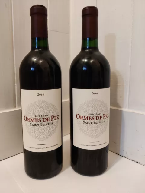 1 Château Ormes de Pez - Saint Estèphe - 2010 - 2 disponibles