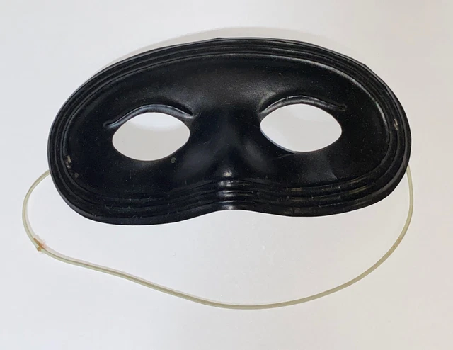 Vintage Lone Ranger Plastic Mask for adults Vintage Lone Ranger Plastic Mask for adults