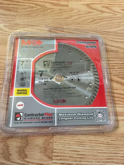 MK Diamond Blade 7'' General Purpose