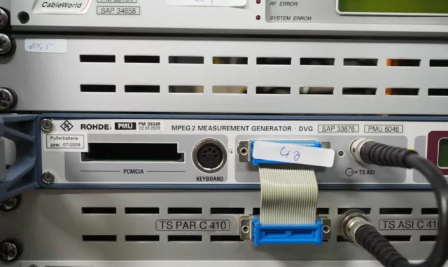 Rohde & Schwarz MPEG2 Measuring Generator DVG 2068.8600.03 #40