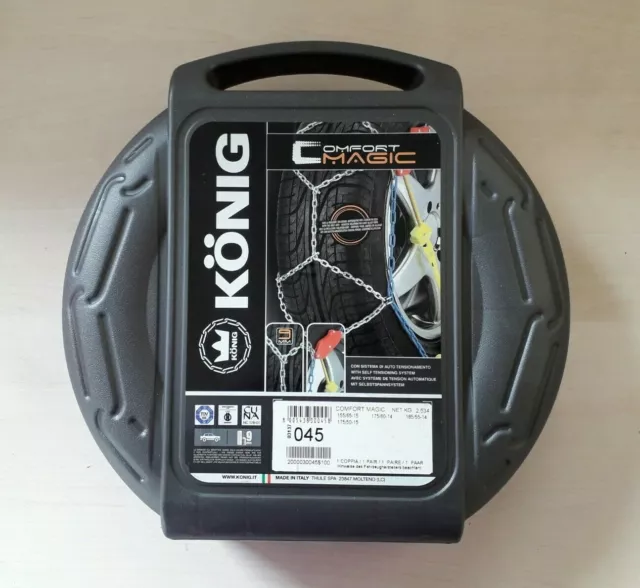 Catene Da Neve Konig Comfort Magic 9Mm Misura 045