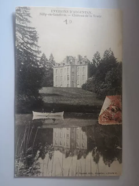 CPA 61 - ENVIRONS D'ARGENTAN - Silly-en-Gouffern - Château de la Vente