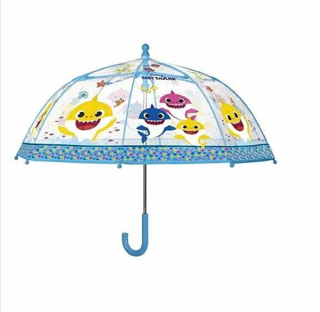 Ombrello Pioggia Baby Shark Bambini A Cupola