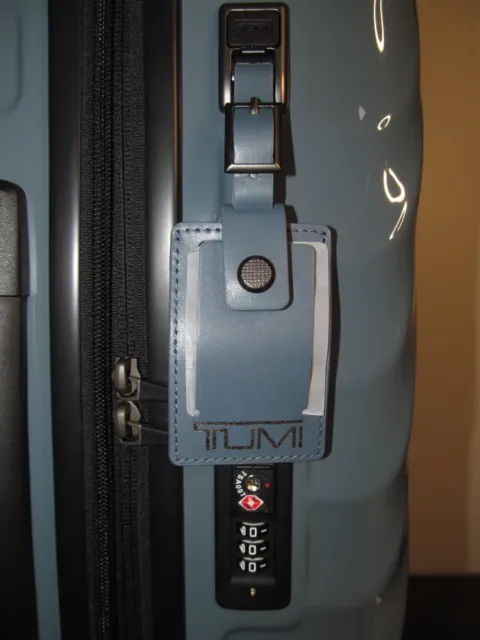 Tumi Luggage Set Lite Blue 19 Degree Carry Spinner & Voyager Laptop Backpack-NWT 3
