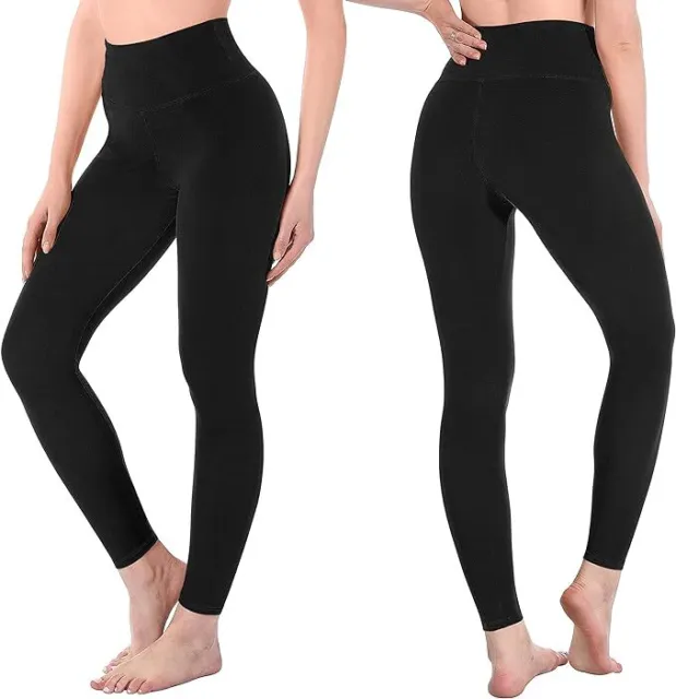 Womens Leggings Yoga Pant Gym Buttery Soft Fitness No Front Seam
