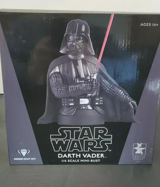 DARTH VADER Gentle Giant Star Wars A New Hope 1:6 Scale Bust #0098 of 3000 Made