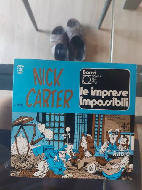 BONVI.NICK CARTER-LE IMPRESE IMPOSSIBILI.EDIT.CORNO.1976- ottimo stato