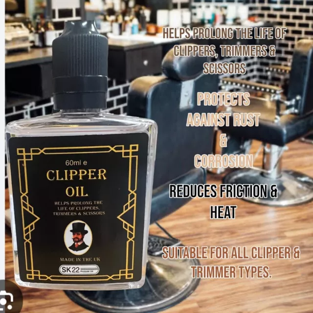 Clipper Oil Electric Hair Trimmer Shaver Blade Lubricant 60ml Oil Lube