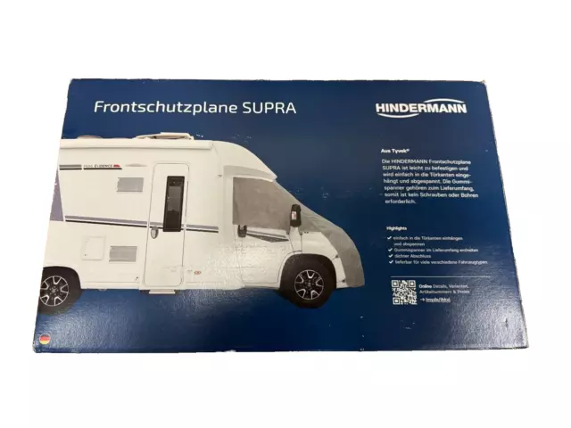 Hindermann Frontschutzplane Supra Fiat Ducato Typ 250 ab 2007 und Peugot Boxer