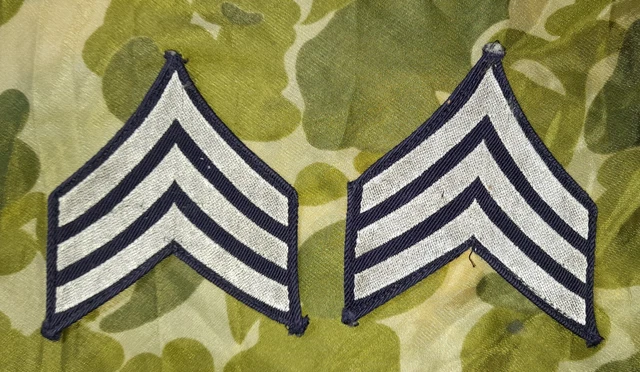 PAIRE DE GRADE de SERGEANT US ARMY WW II EUR 20,00 - FR