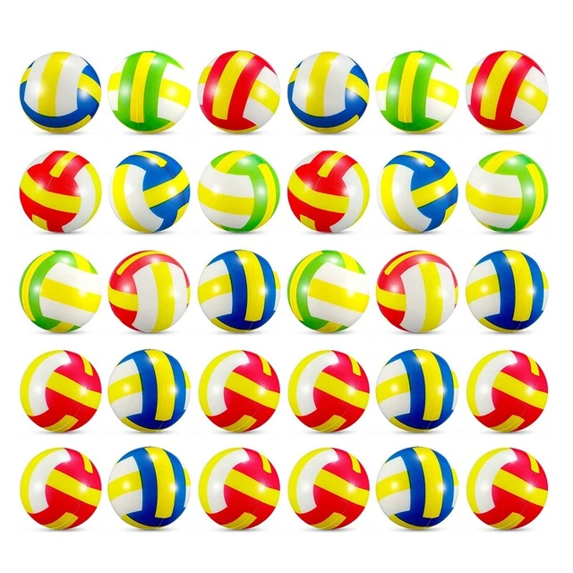 30pcs - Volleyball Stress Ball 2.36"" - Sports Ball - Volleyball Toy H6R6