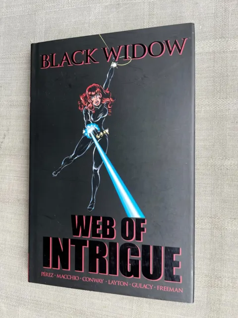 Black Widow Web Of Intrigue Hard Cover Vo En État Neuf / Near Mint / Mint