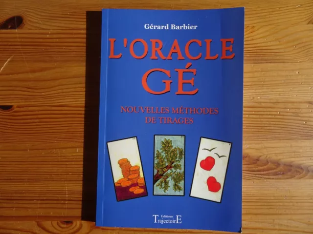  L'Oracle Gé - Coffret livre & le jeu Original - Barbier, Gérard  - Livres