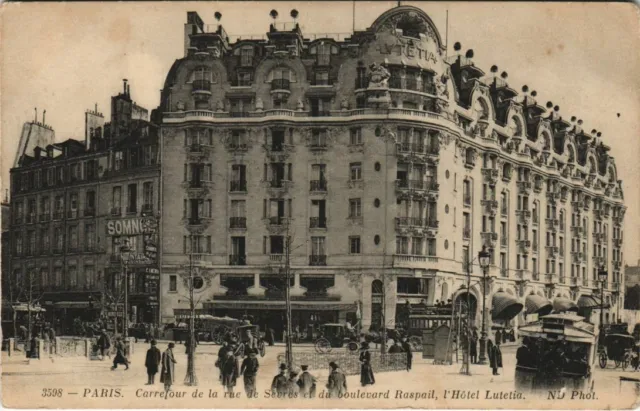 CPA AK PARIS 15e Rue de Sevres Hotel Lutetia (925095)