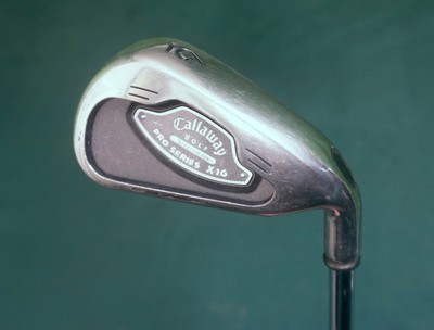 Callaway Steelhead Pro Series X-14 6 Ferro Acciaio Regolare Albero Impugnatura Golf Pride 