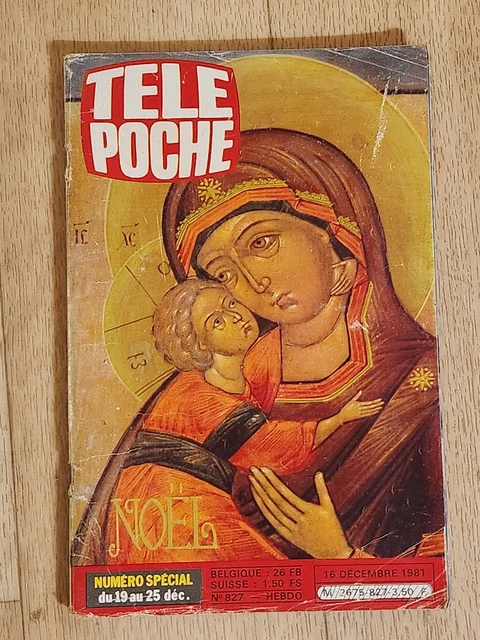 TÉLÉ POCHE N°827 - 16 décembre 1981 - Noël - Spécial Noël EUR 35,02 ...