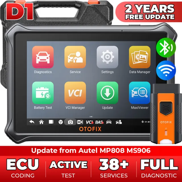 2024 OTOFIX D1 Outils diagnostics scanners OBD Codage ECU Systèmes Complète TPMS