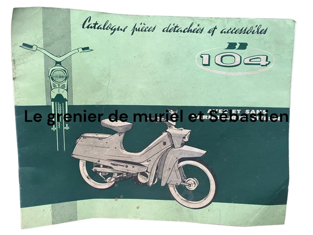Catalogue Peugeot mobylette outils spéciaux - Équipement moto