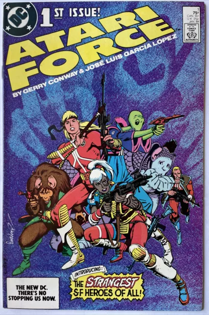 Atari Force #1 • KEY 1st Issue Ongoing! Garcia Lopez Cover & Art!